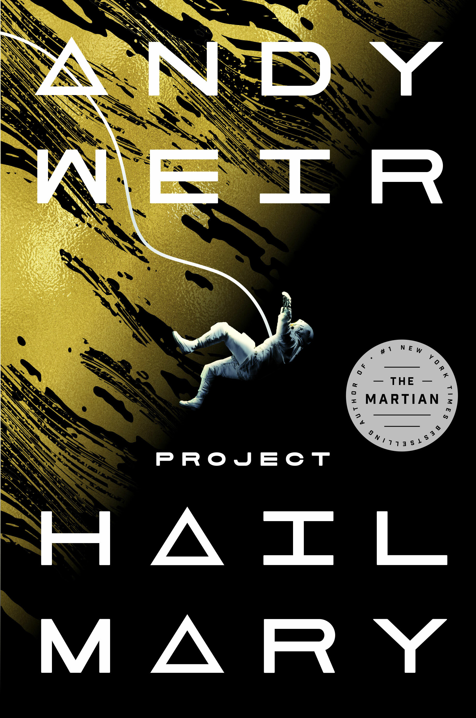 Book cover of Project Hail Mary, Andy Weir